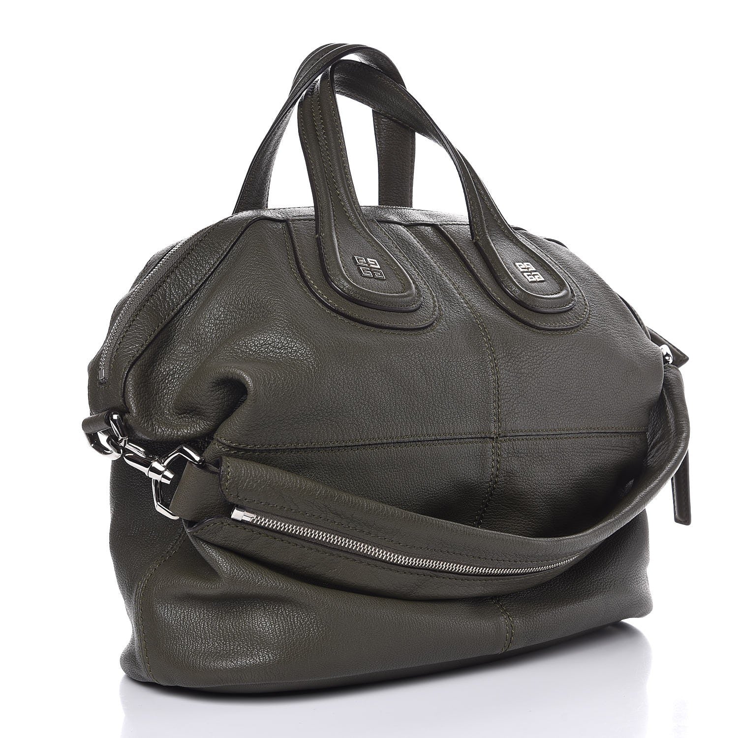 Givenchy Sugar Goatskin Medium Nightingale Khaki 4 of 9