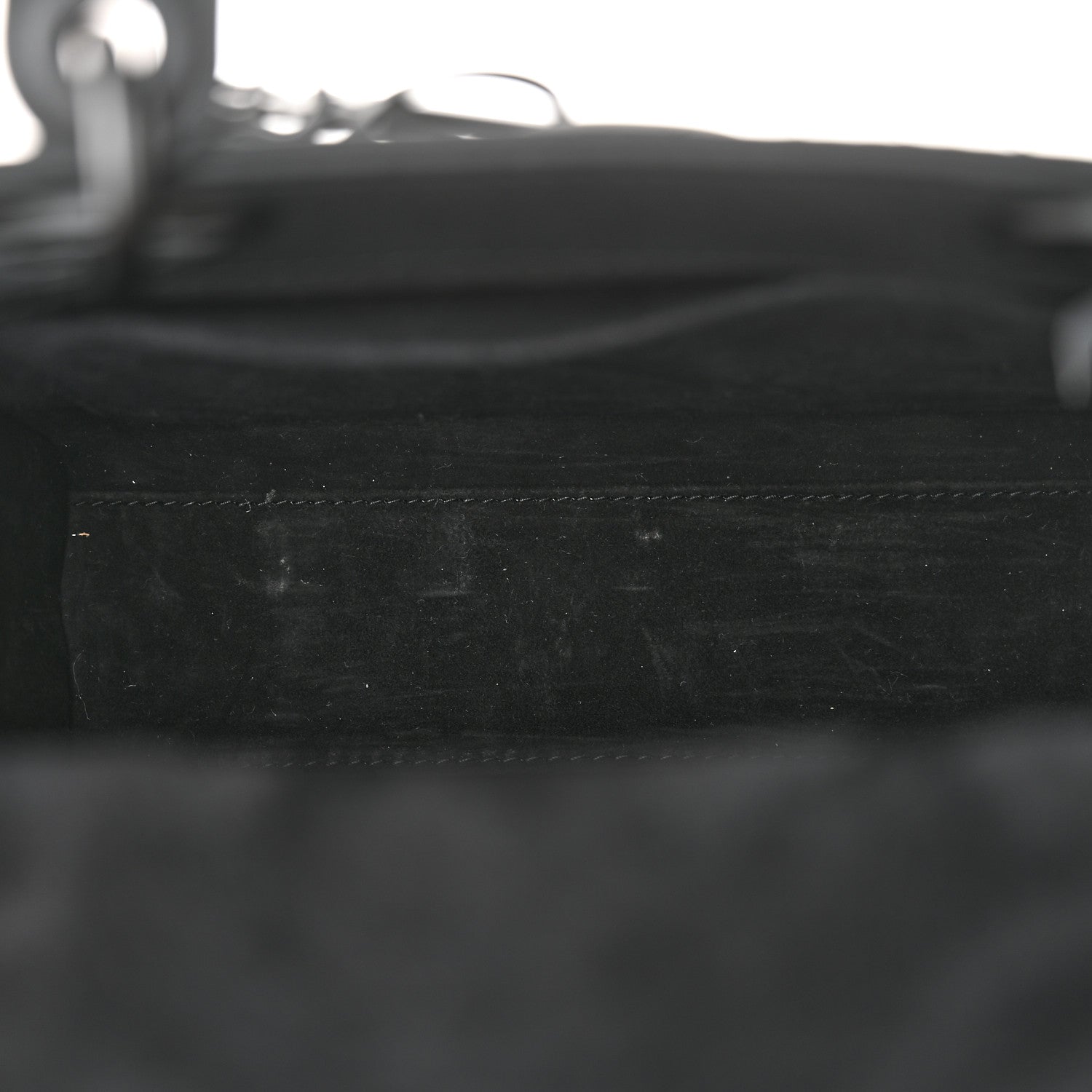 Christian Dior Ultra Matte Calfskin Cannage Small My ABCDior Lady Dior Black 11 of 13