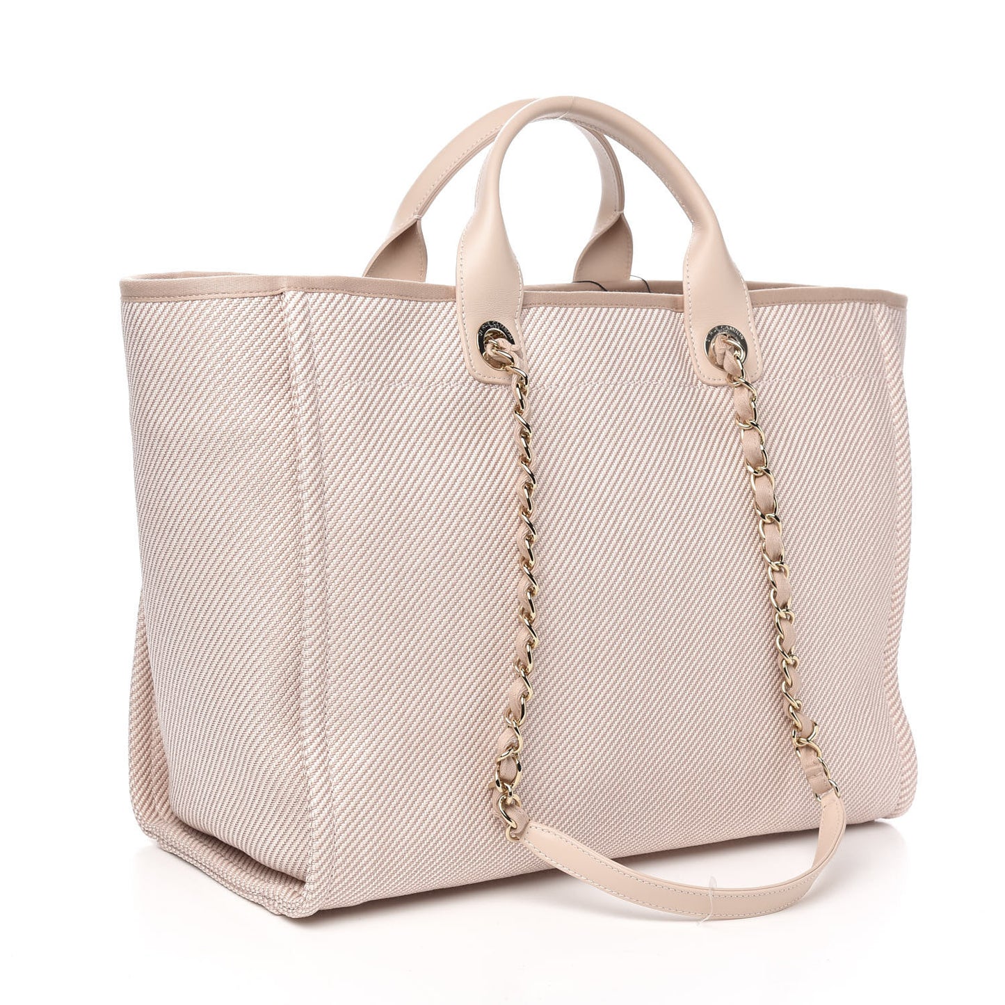 Canvas Medium Deauville Tote Beige