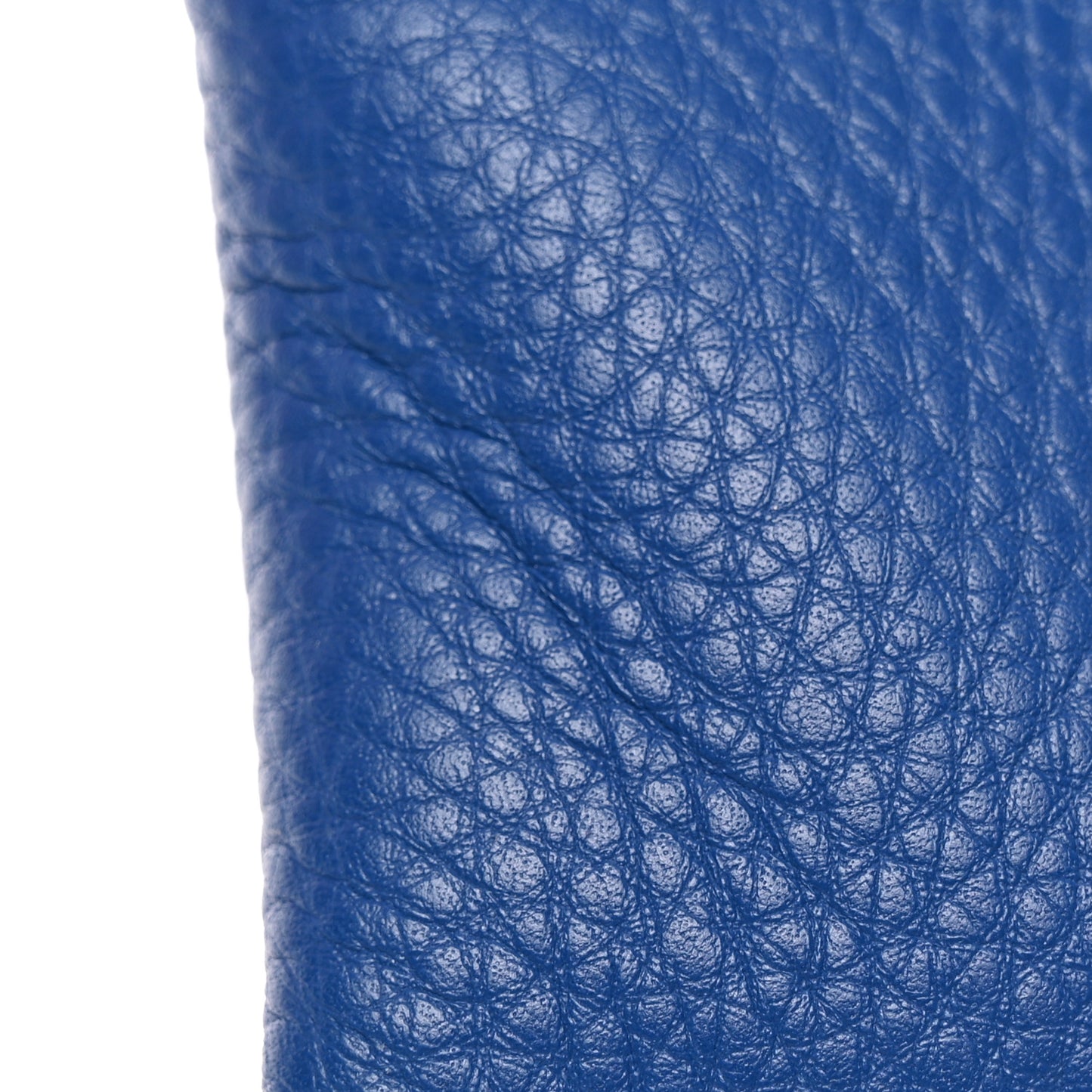 Vitello Daino Wristlet Pouch Royal