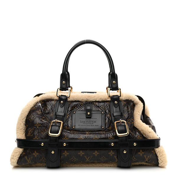 Louis Vuitton Monogram Shearling Storm Bag 1139918 – FASHIONPHILE