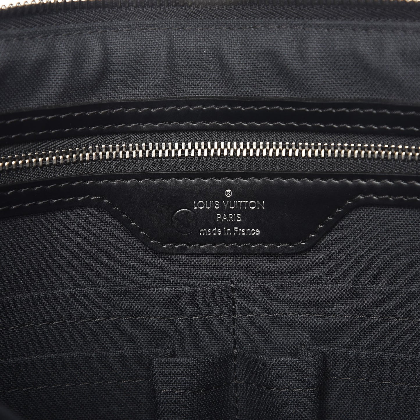 Damier Graphite Poche Documents Holder