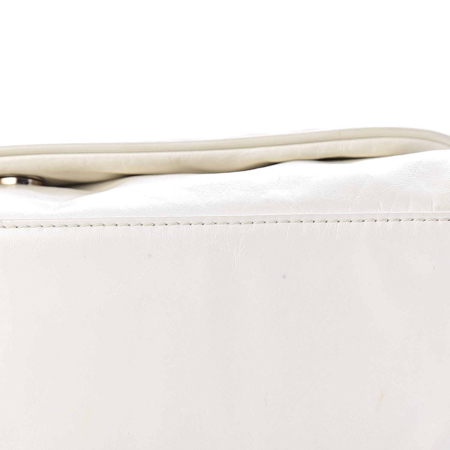 Chanel Calfskin Large Rock and Chain Flap White 12 of 15