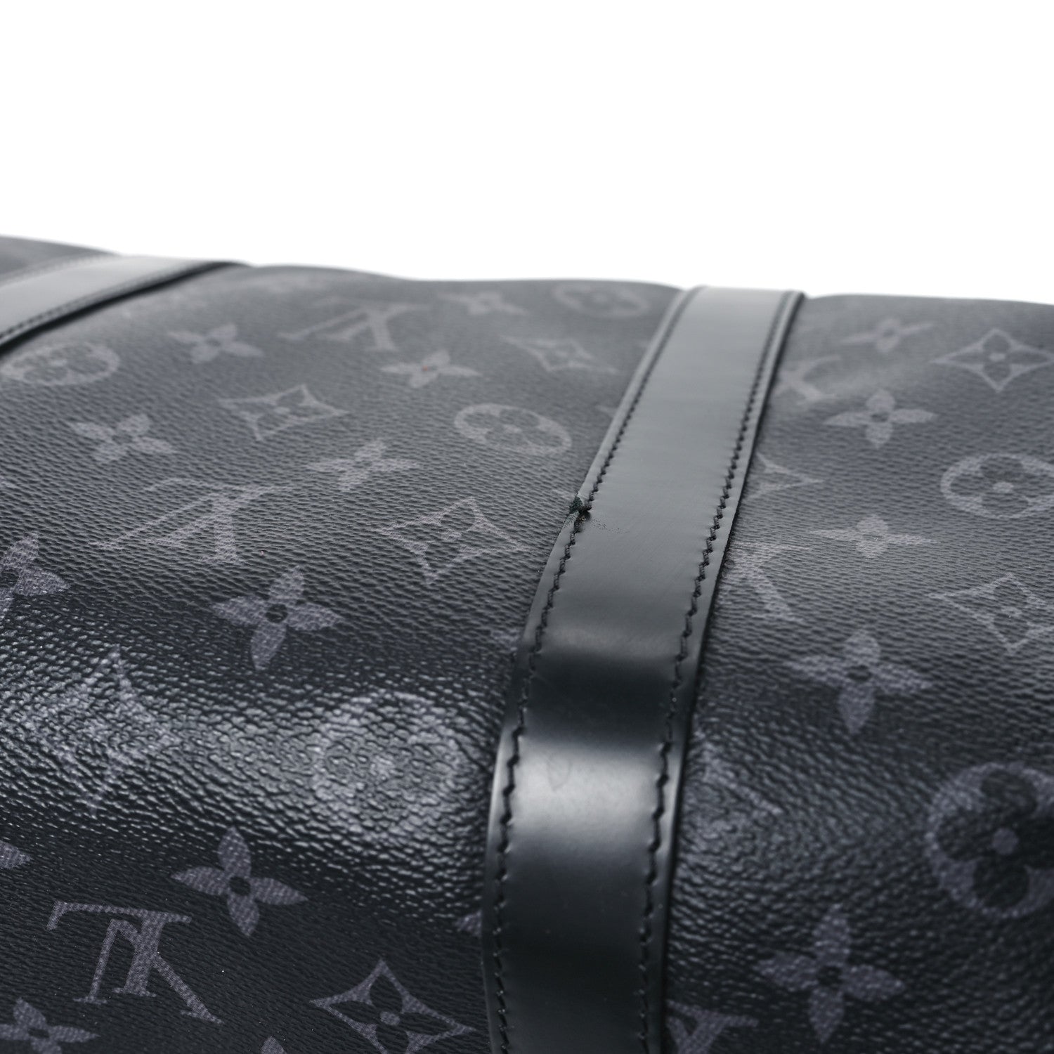 Louis Vuitton Monogram Eclipse Keepall Bandouliere 55 10 of 10