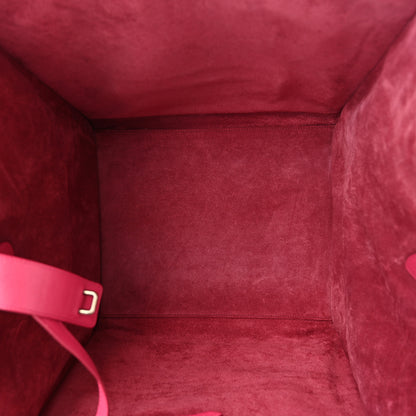 Celine Grained Calfskin Medium Phantom Luggage Fuchsia 5 of 14
