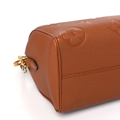 Louis Vuitton Empreinte Monogram Giant Speedy Bandouliere 25 Cognac 7 of 8
