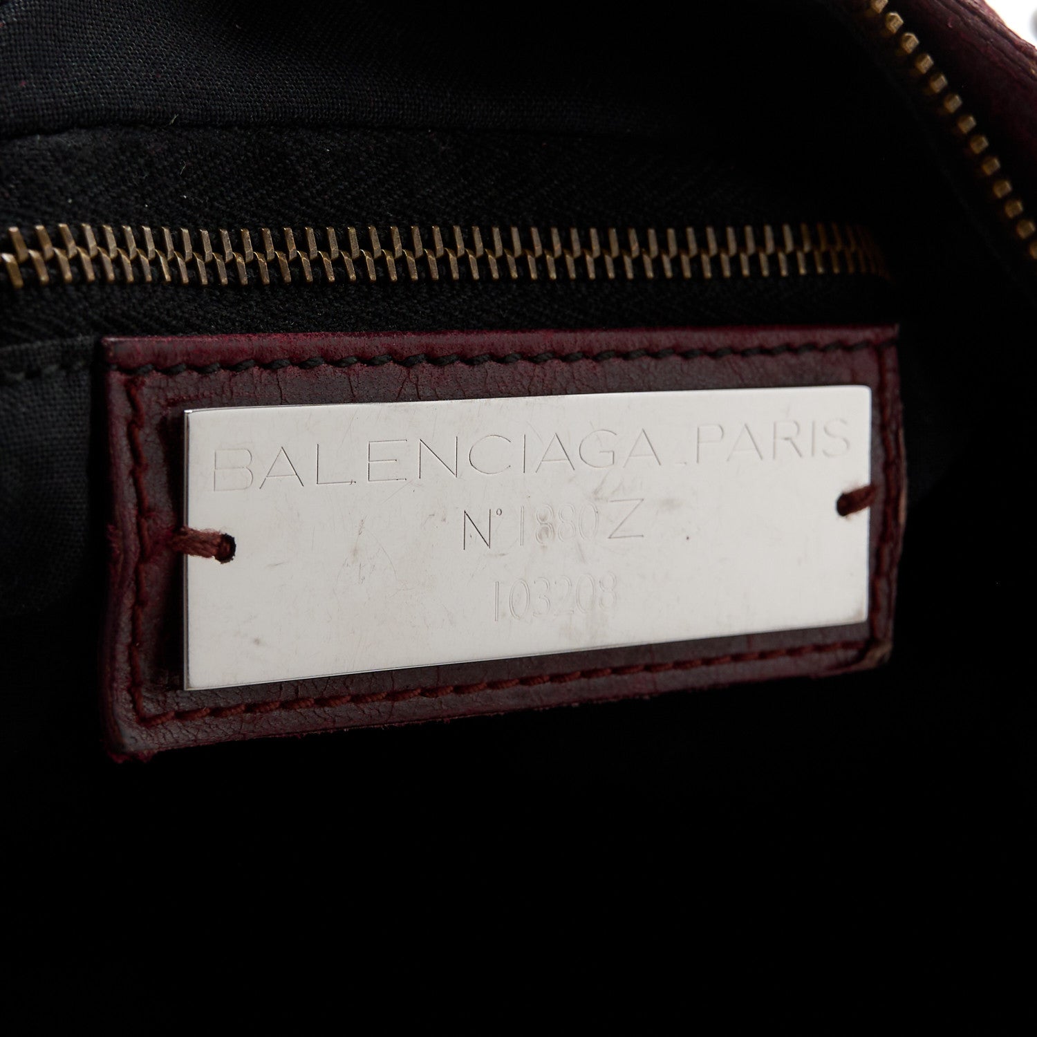 Balenciaga Agneau Classic Hardware First Bordeaux 7 of 14