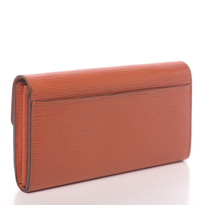 Louis Vuitton Epi Sarah Wallet NM Piment 3 of 7
