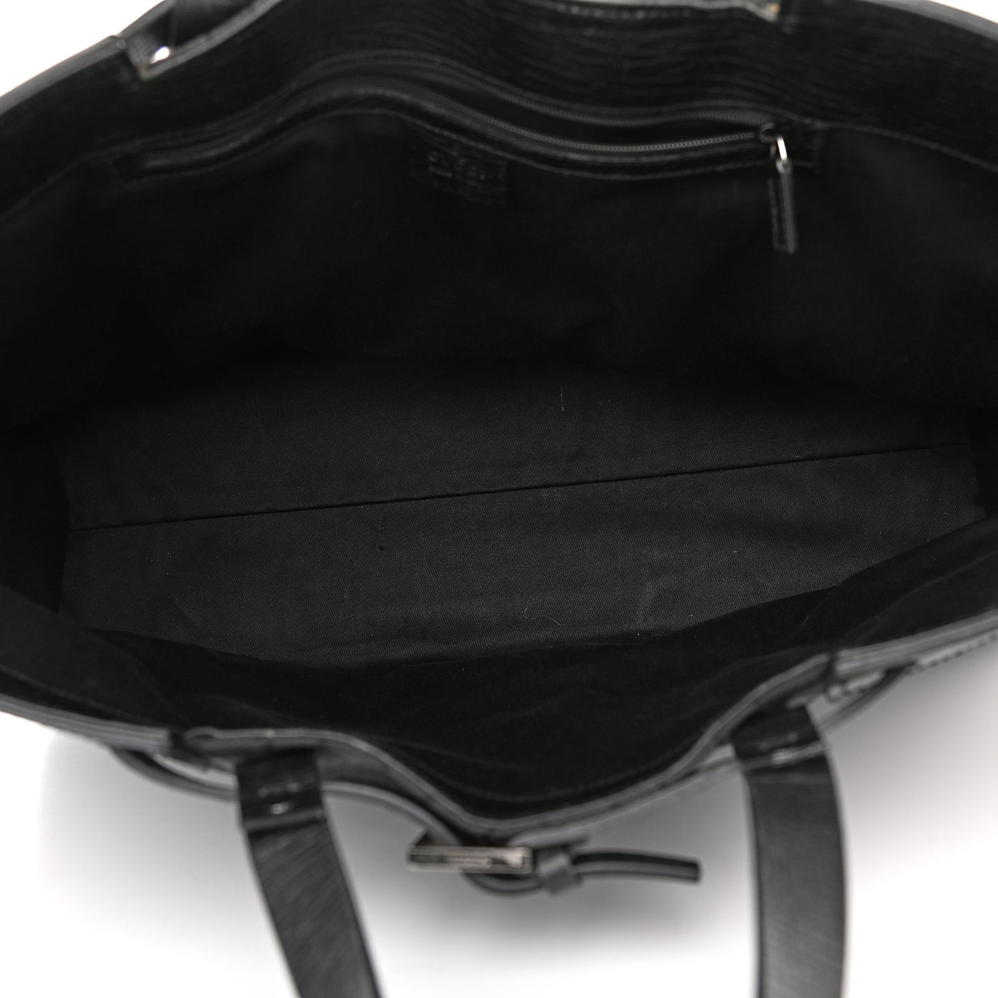 Monogram Large Tote Black