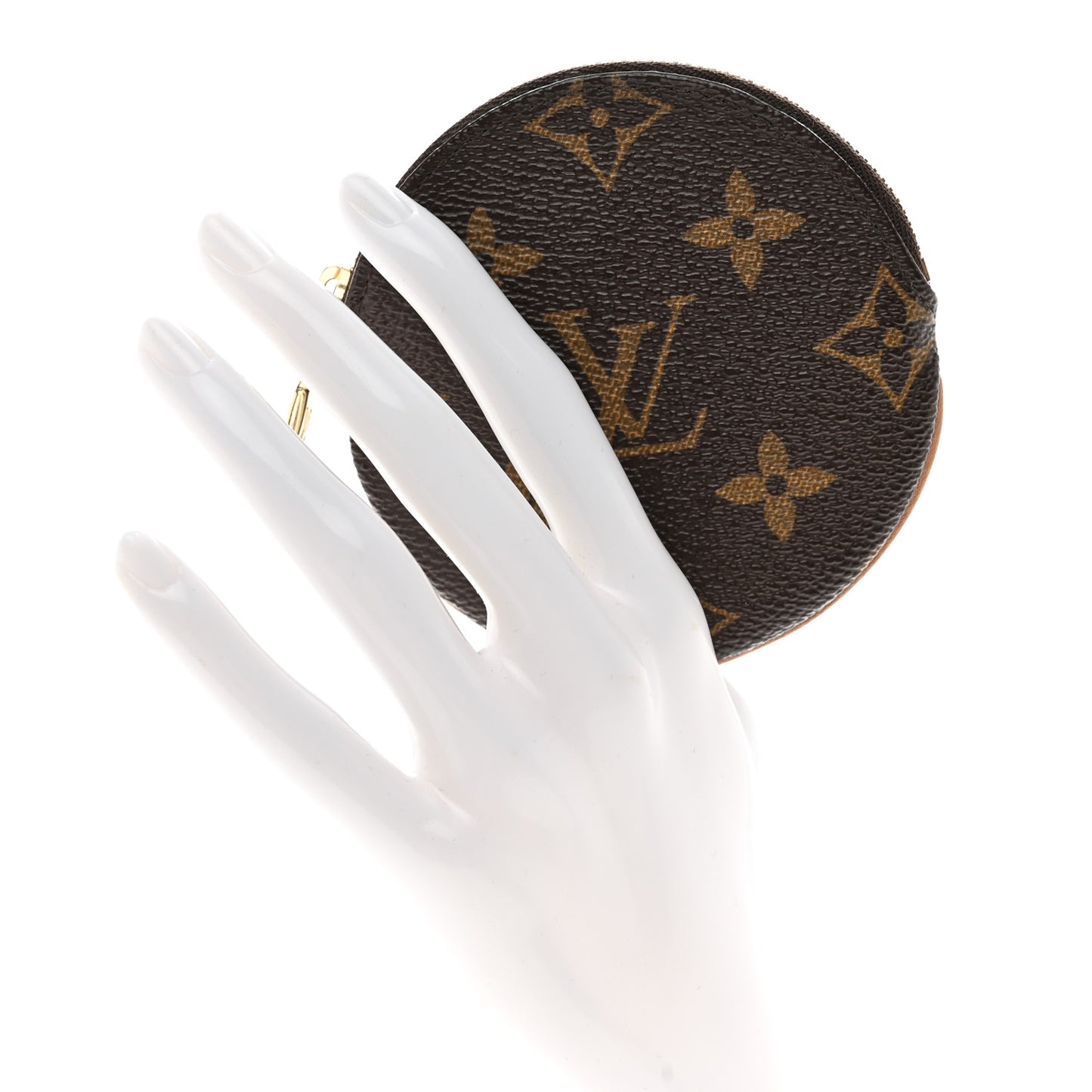 Monogram Round Coin Purse