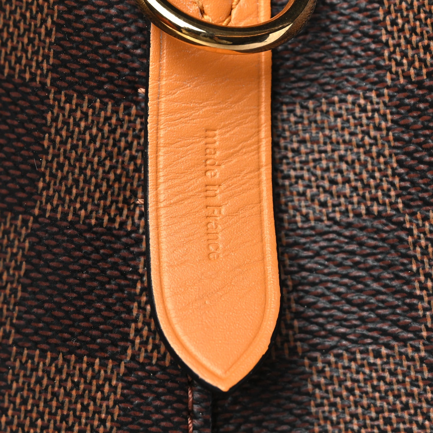 Damier Ebene Neonoe MM Safran