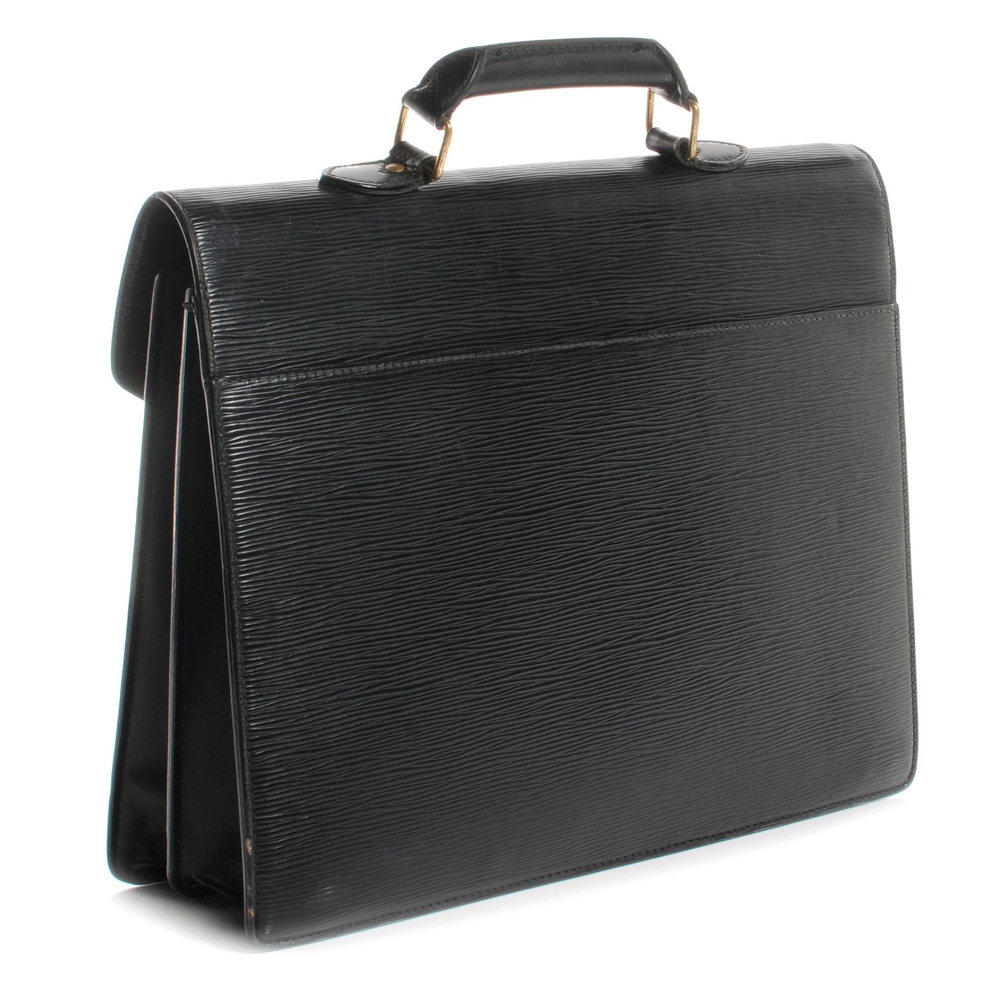 Louis Vuitton Epi Serviette Conseiller Briefcase Black 3 of 8
