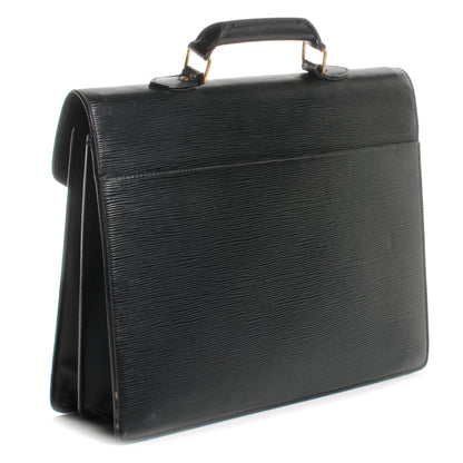 Louis Vuitton Epi Serviette Conseiller Briefcase Black 3 of 8