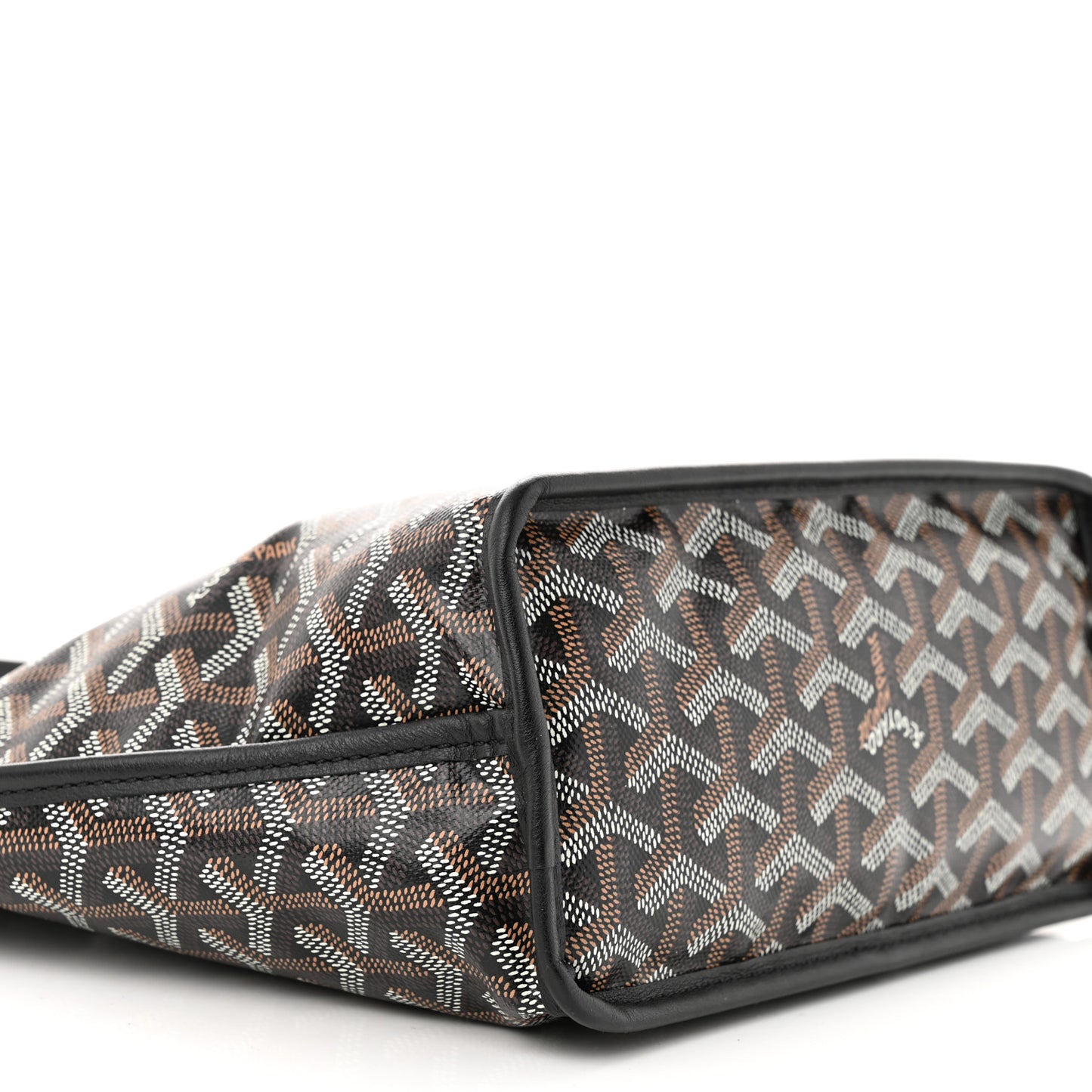 Goyardine Reversible Mini Anjou Black