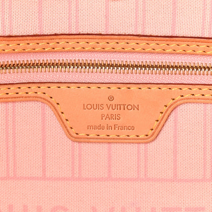 Louis Vuitton Damier Azur Neo Neverfull GM Rose Ballerine 6 of 10