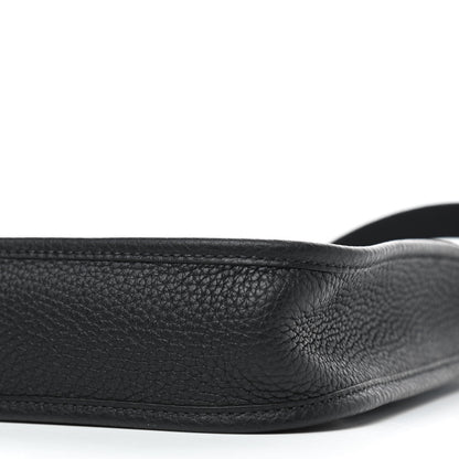 Hermes Taurillon Clemence Evelyne TPM Black 6 of 8