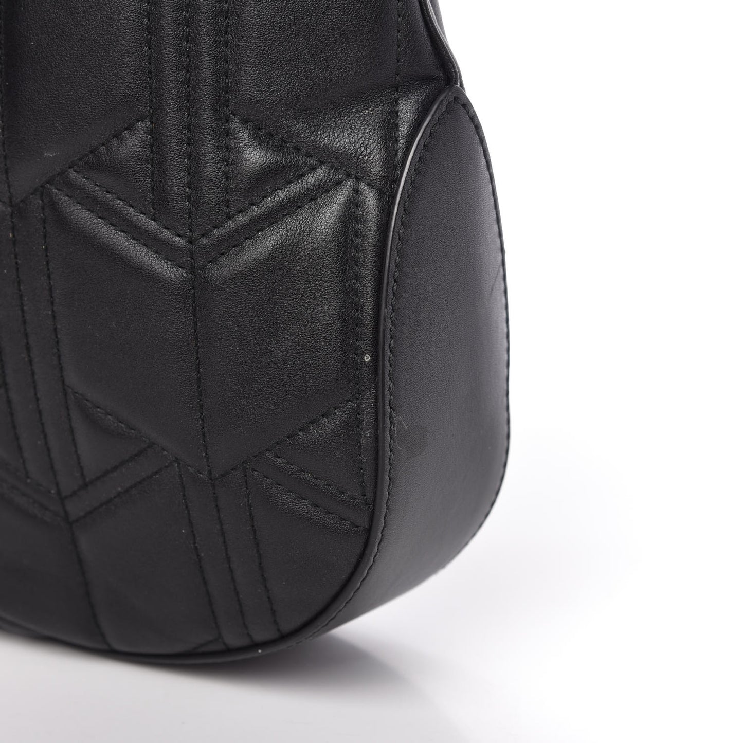 Calfskin Web Quilted Medium Dionysus Hobo Black