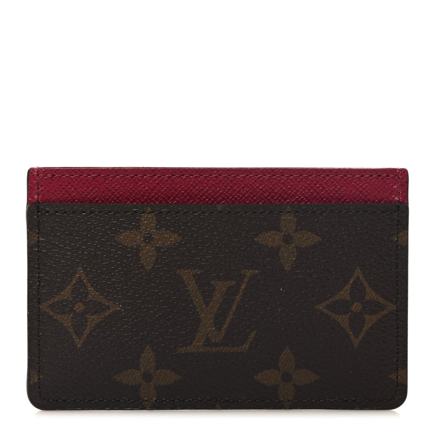 Louis Vuitton Monogram Card Holder Fuchsia 1 of 7