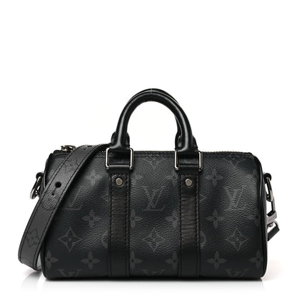 Louis Vuitton Reverse Monogram Eclipse Keepall XS Black 1 of 8