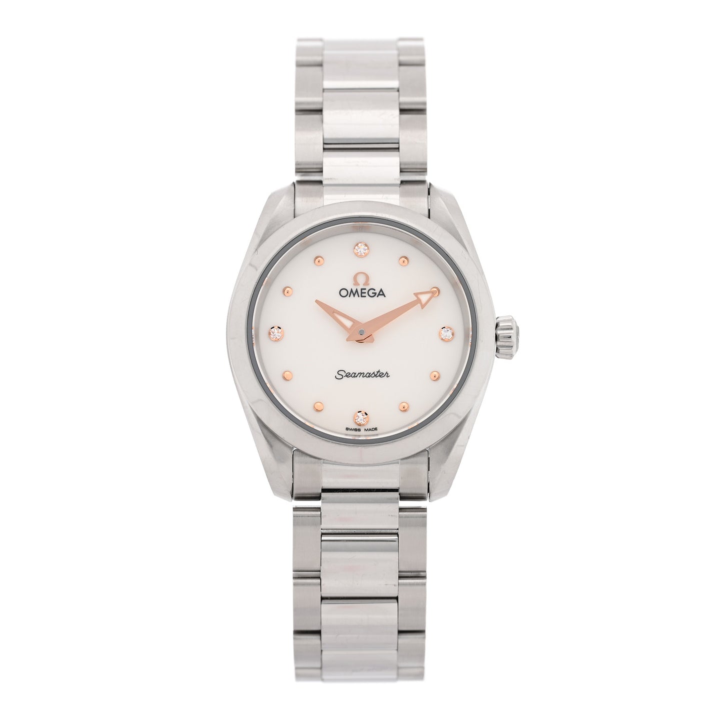 Stainless Steel 43.5mm Seamaster Planet Ocean 600M Automatic Watch White 215.30.44.21.04.001