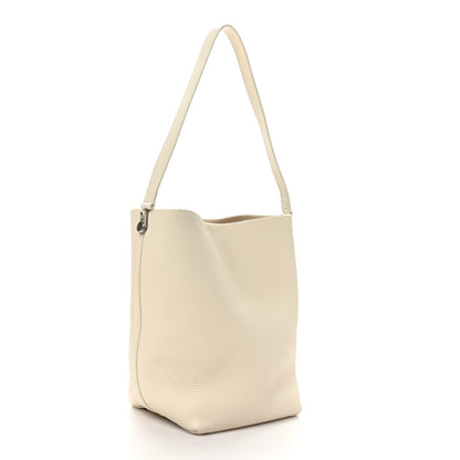The Row Grained Calfskin Medium N/S Hook Tote Ivory 3 of 9
