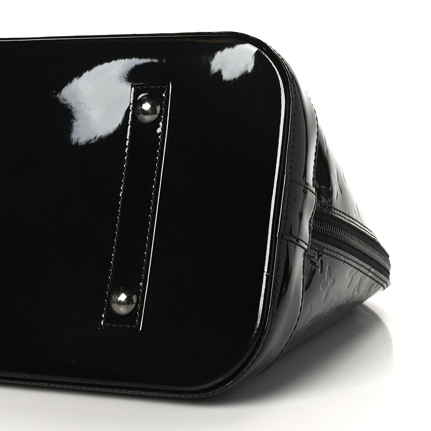 Louis Vuitton Vernis Alma GM Noir Magnetique 8 of 8