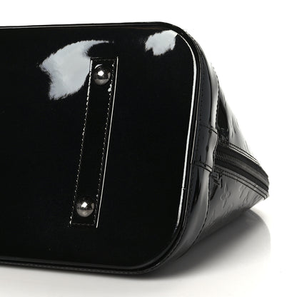 Louis Vuitton Vernis Alma GM Noir Magnetique 8 of 8