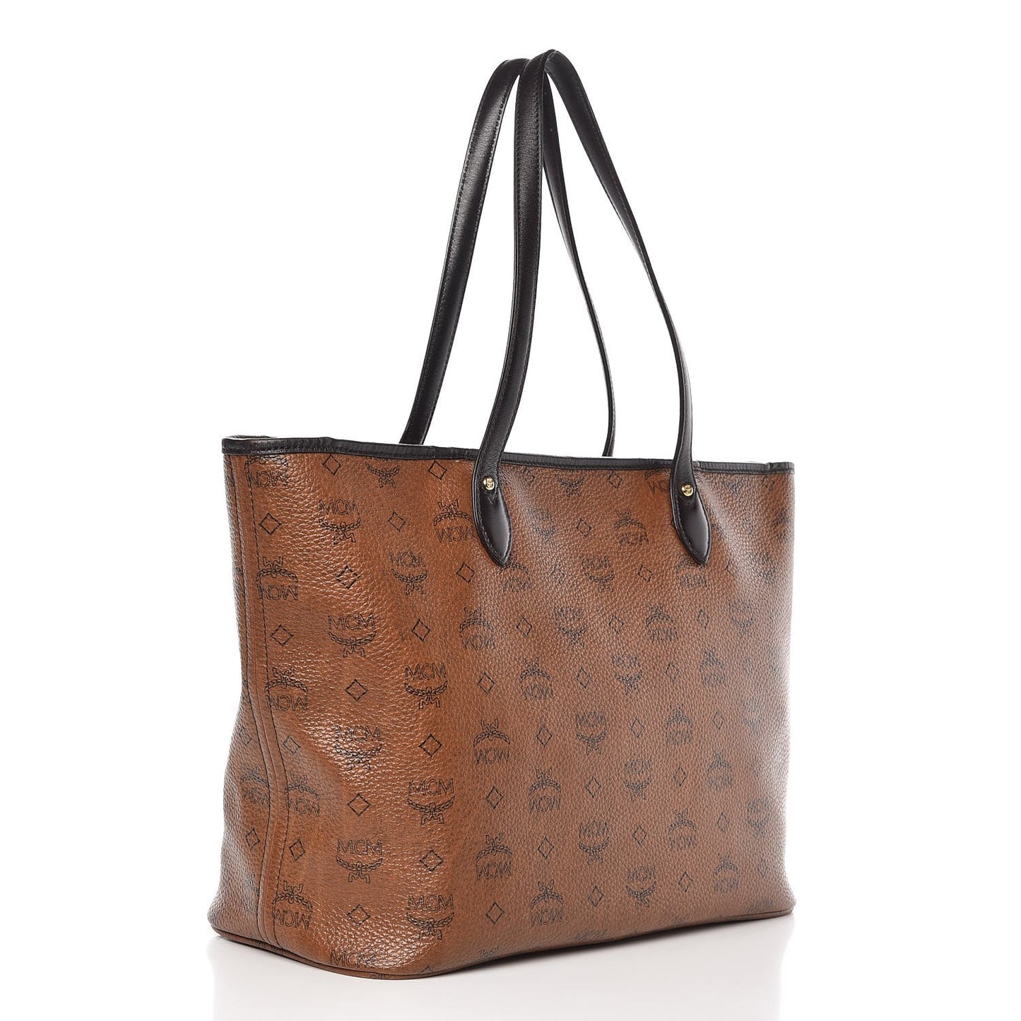 Visetos Dog Bone Shopper Tote Brown