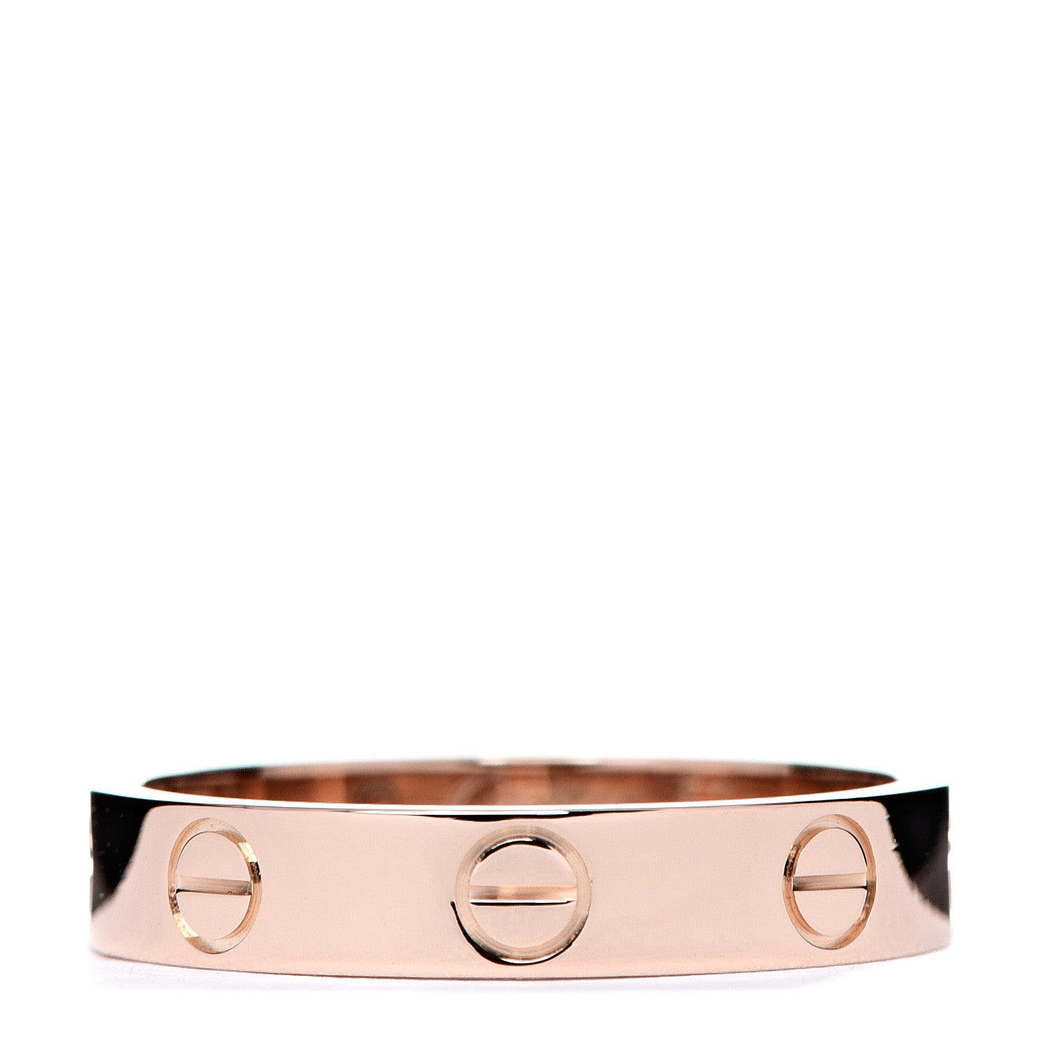 Cartier 18K Pink Gold 3.5mm LOVE Wedding Band Ring 52 6 1 of 4