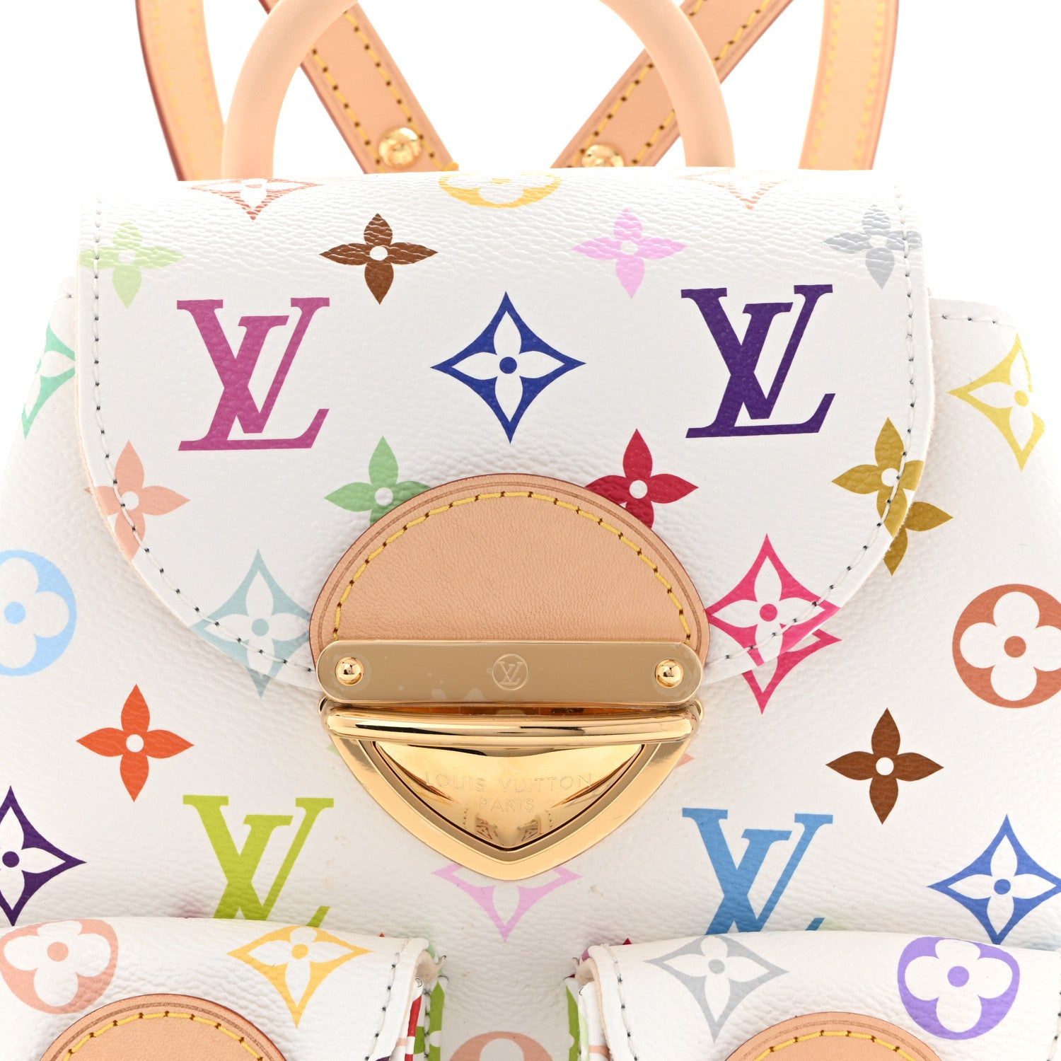 Louis Vuitton LV X TM Monogram Multicolor Venice Backpack White 7 of 9