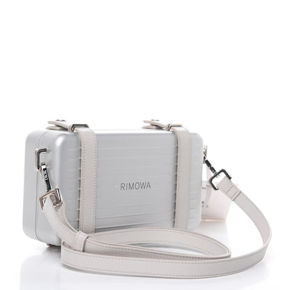 Christian Dior X RIMOWA Aluminum Personal Clutch On Strap Silver 3 of 12