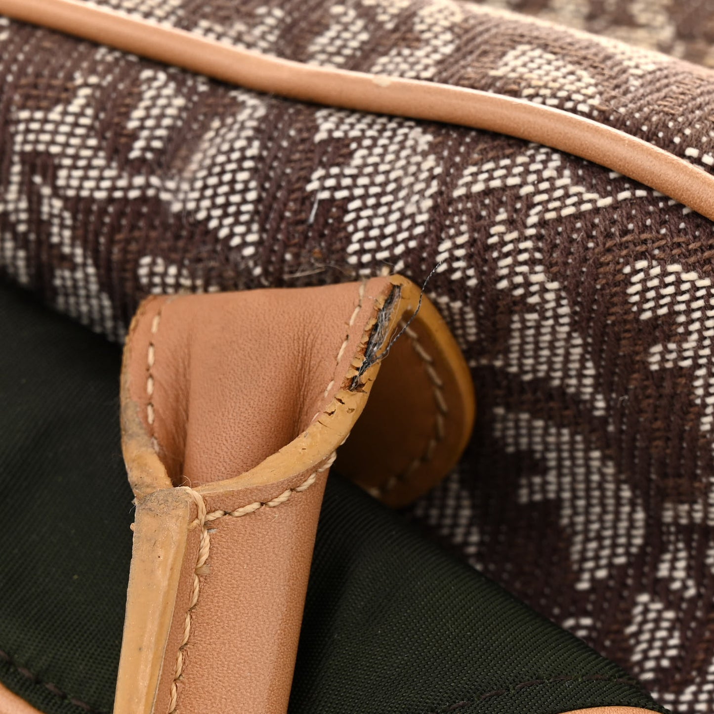 Monogram Saddle Bowler Brown
