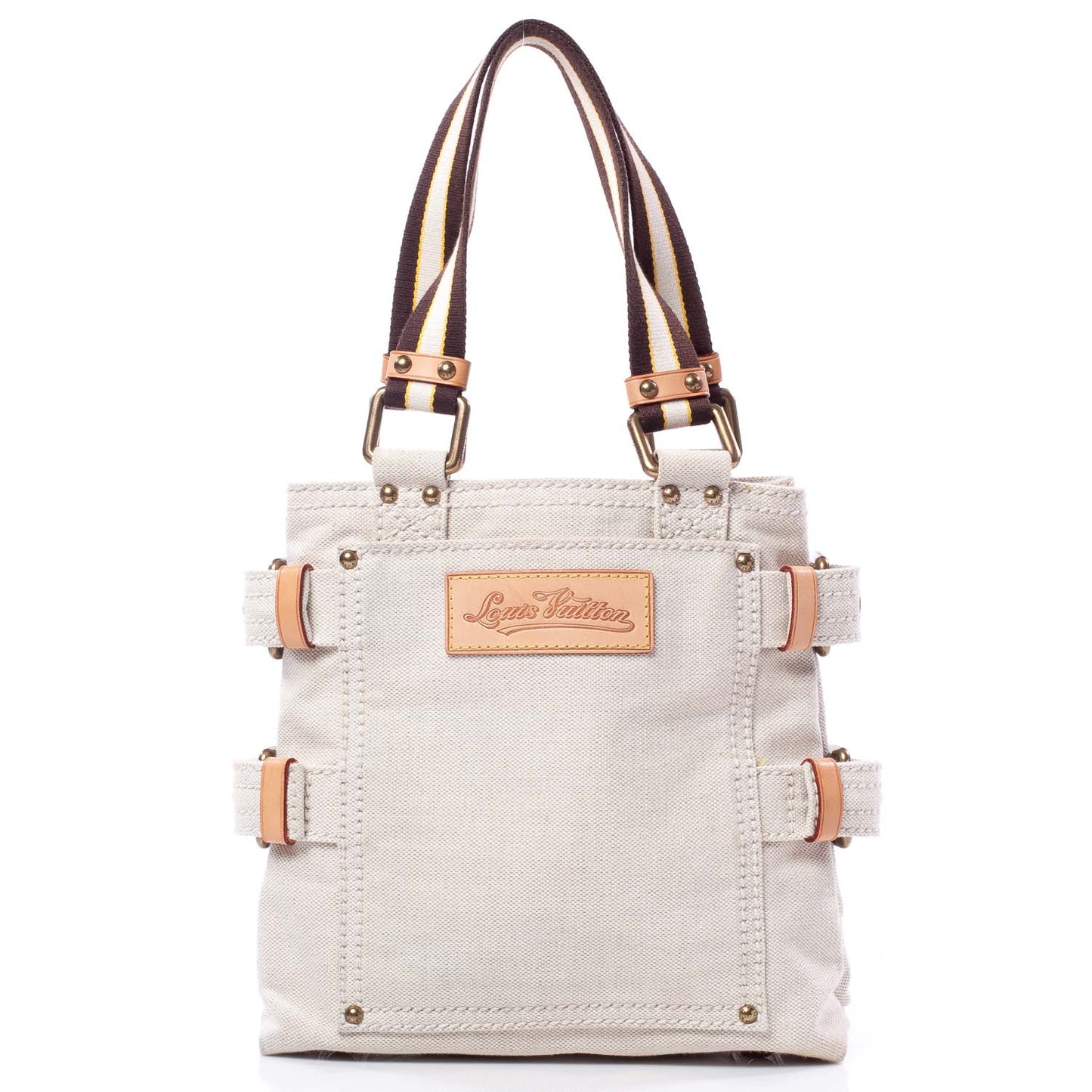 Toile Globe Shopper Cabas PM Red