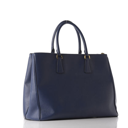 Prada Saffiano Medium Galleria Double Zip Tote Bluette 2 of 14