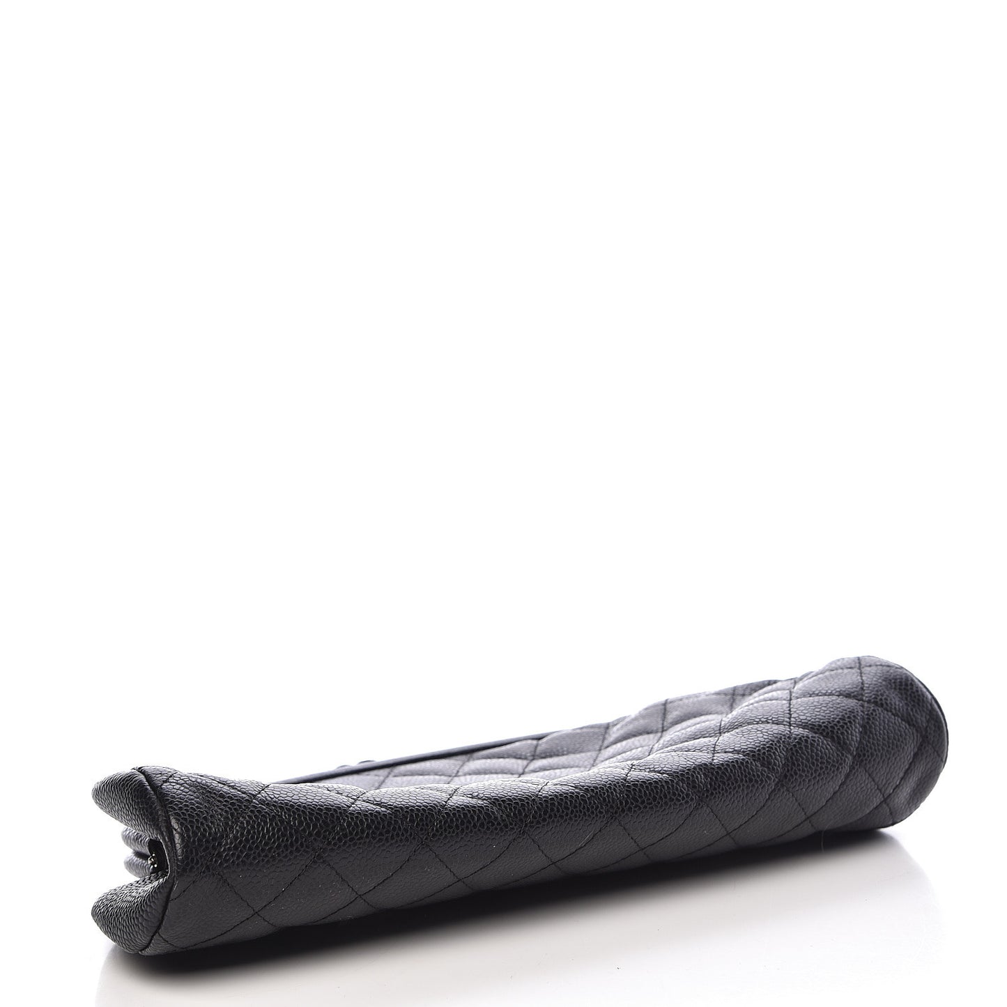 Caviar Quilted Timeless Clutch Black
