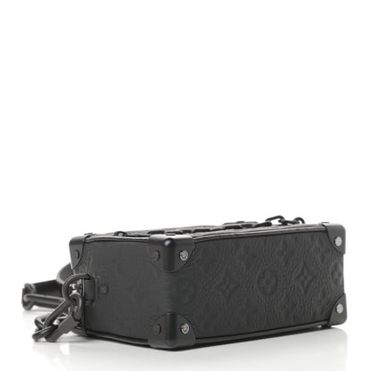 Louis Vuitton Taurillon Monogram Mini Soft Trunk Black 4 of 12