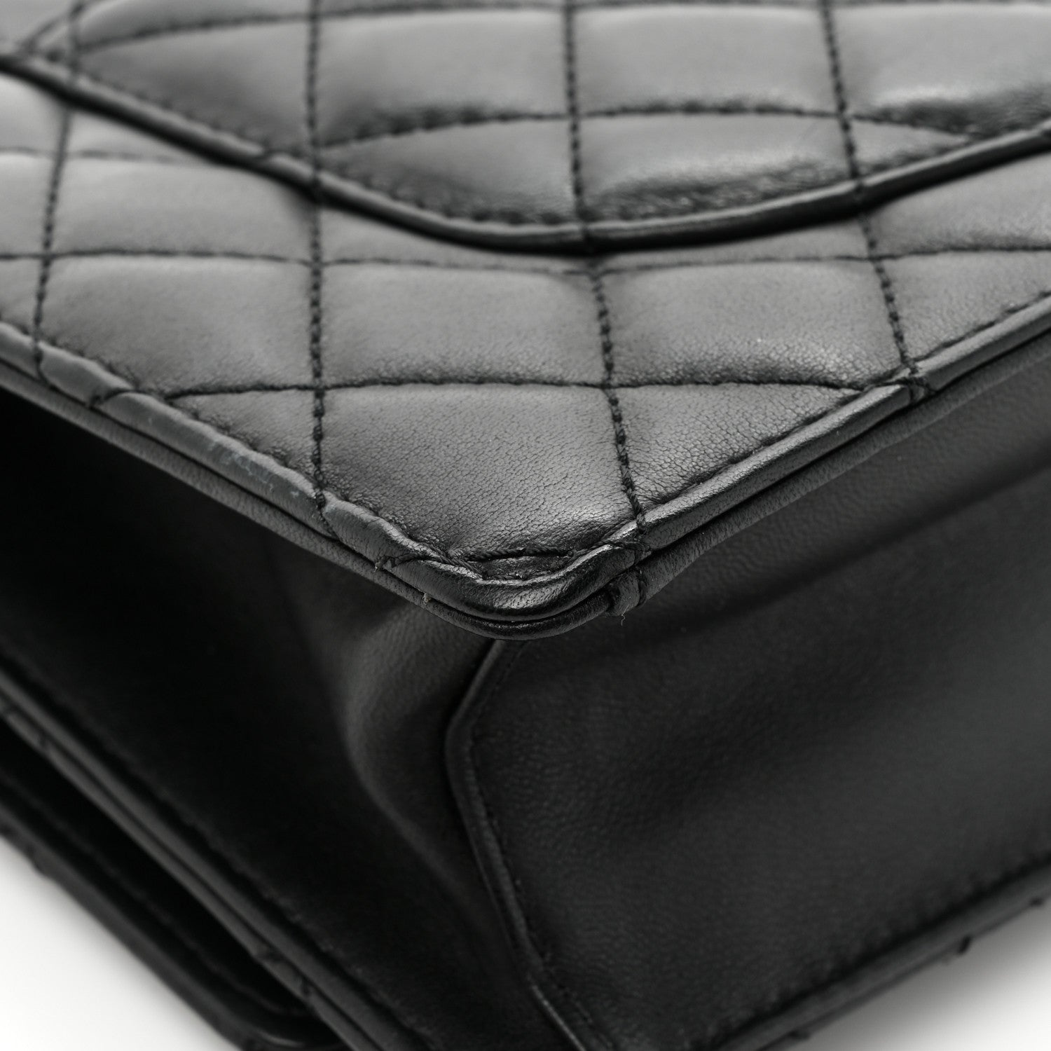 Chanel Lambskin Quilted Fantasy Pearl Flap Black 14 of 15