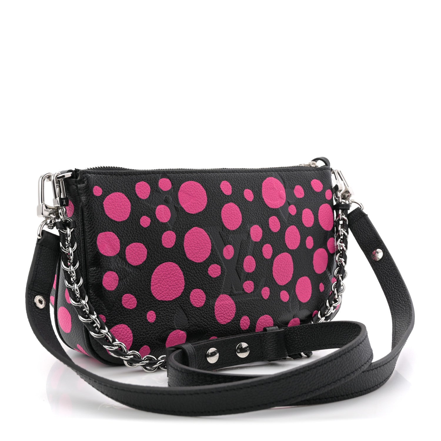 Louis Vuitton LV X YK Empreinte Multi Pochette Accessories Black