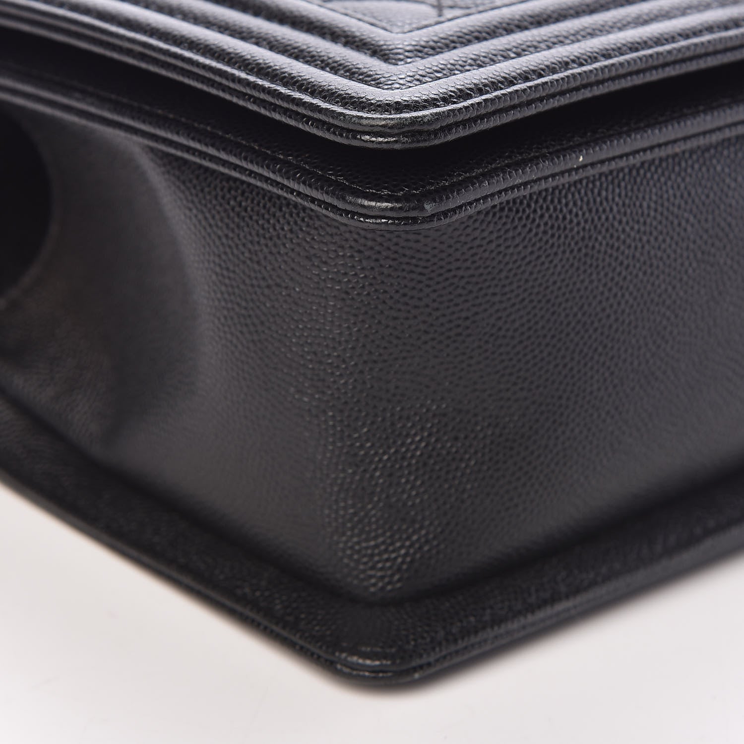 Chanel Caviar Quilted Medium Boy Flap Black 8 of 10