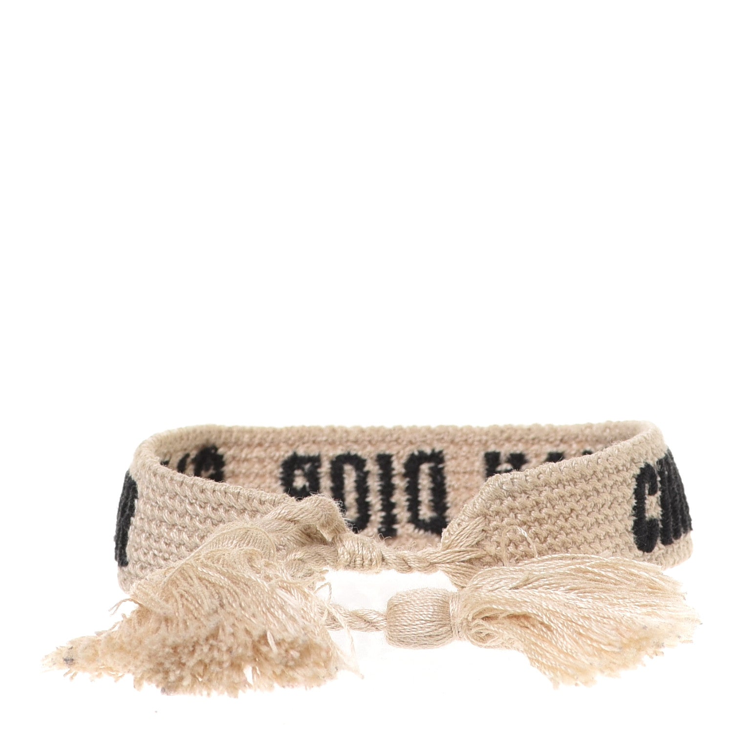 Christian Dior Woven Cotton J'Adior Friendship Bracelet 3 of 3