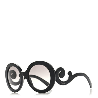 Prada Baroque Sunglasses SPR 27N Black 1 of 7