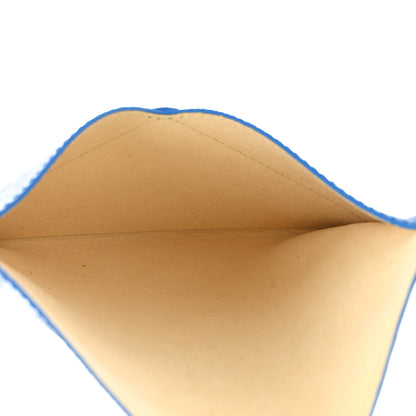 Louis Vuitton Epi Envelope Pouch Bleuet 5 of 6