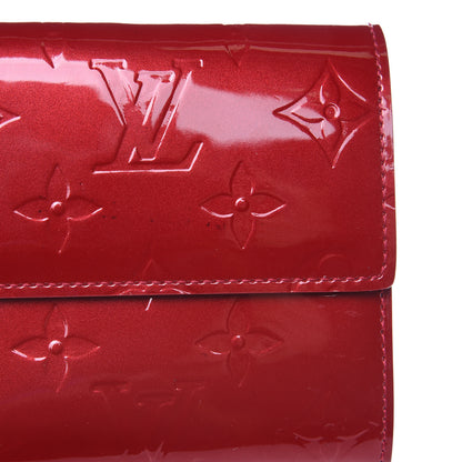 Louis Vuitton Vernis Sarah Wallet Pomme D'Amour 10 of 11