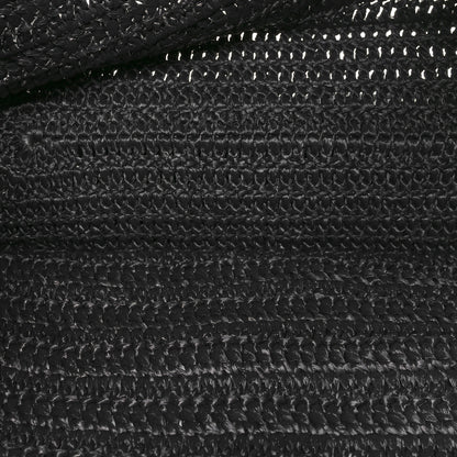 Saint Laurent Raffia Rive Gauche Tote Black 5 of 10