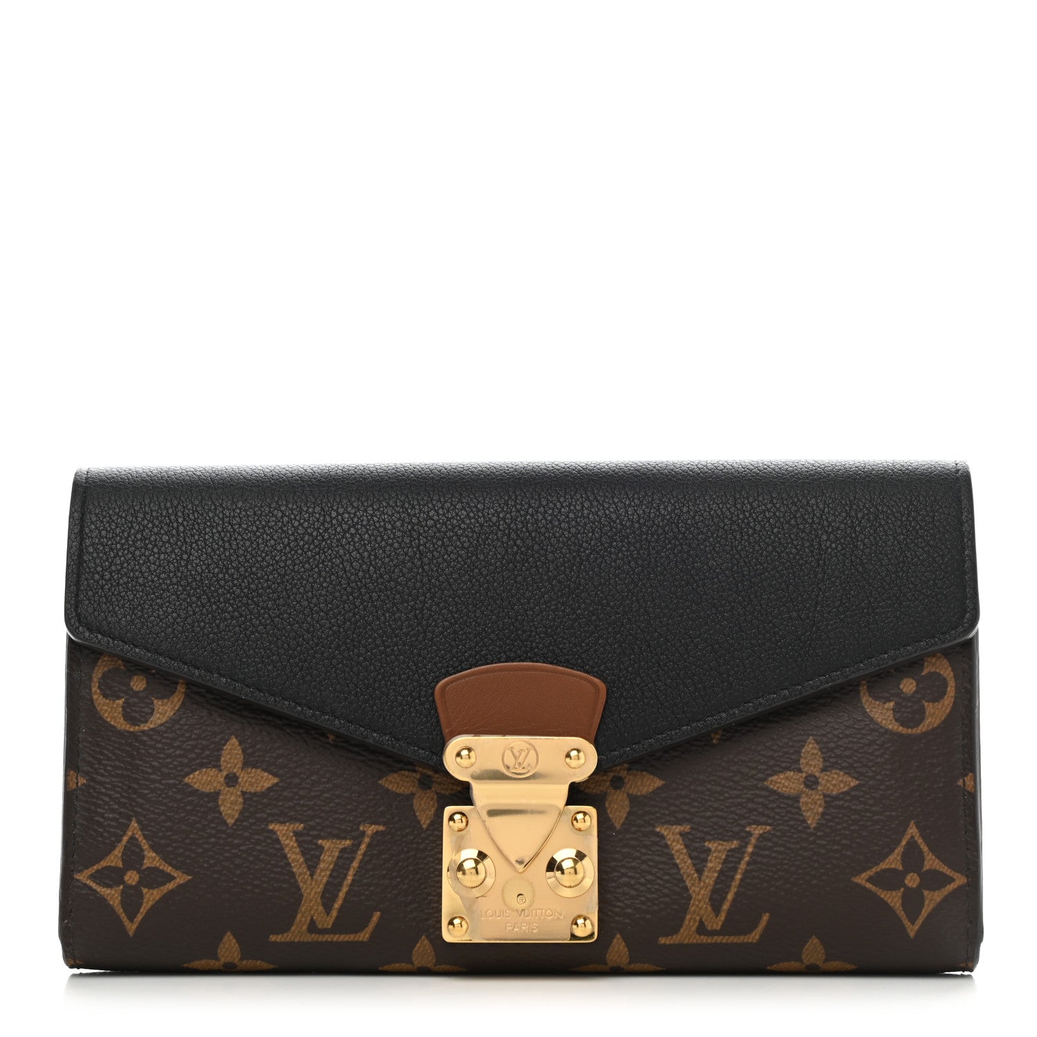 Louis Vuitton Monogram Pallas Wallet Black 1 of 7