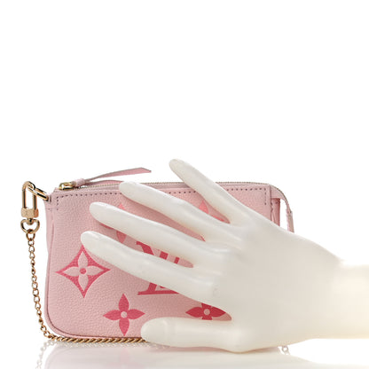 Louis Vuitton Empreinte Monogram Giant By The Pool Mini Pochette Accessories Bouton De Rose 2 of 9