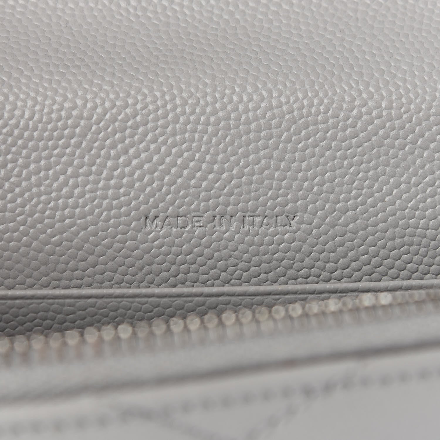 Saint Laurent Grain De Poudre Matelasse Chevron Monogram Envelope Chain Wallet Souris 6 of 16