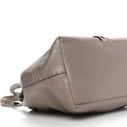 Fendi Cuoio Romano Selleria Small Villa Borghese Tote Peltro 8 of 14