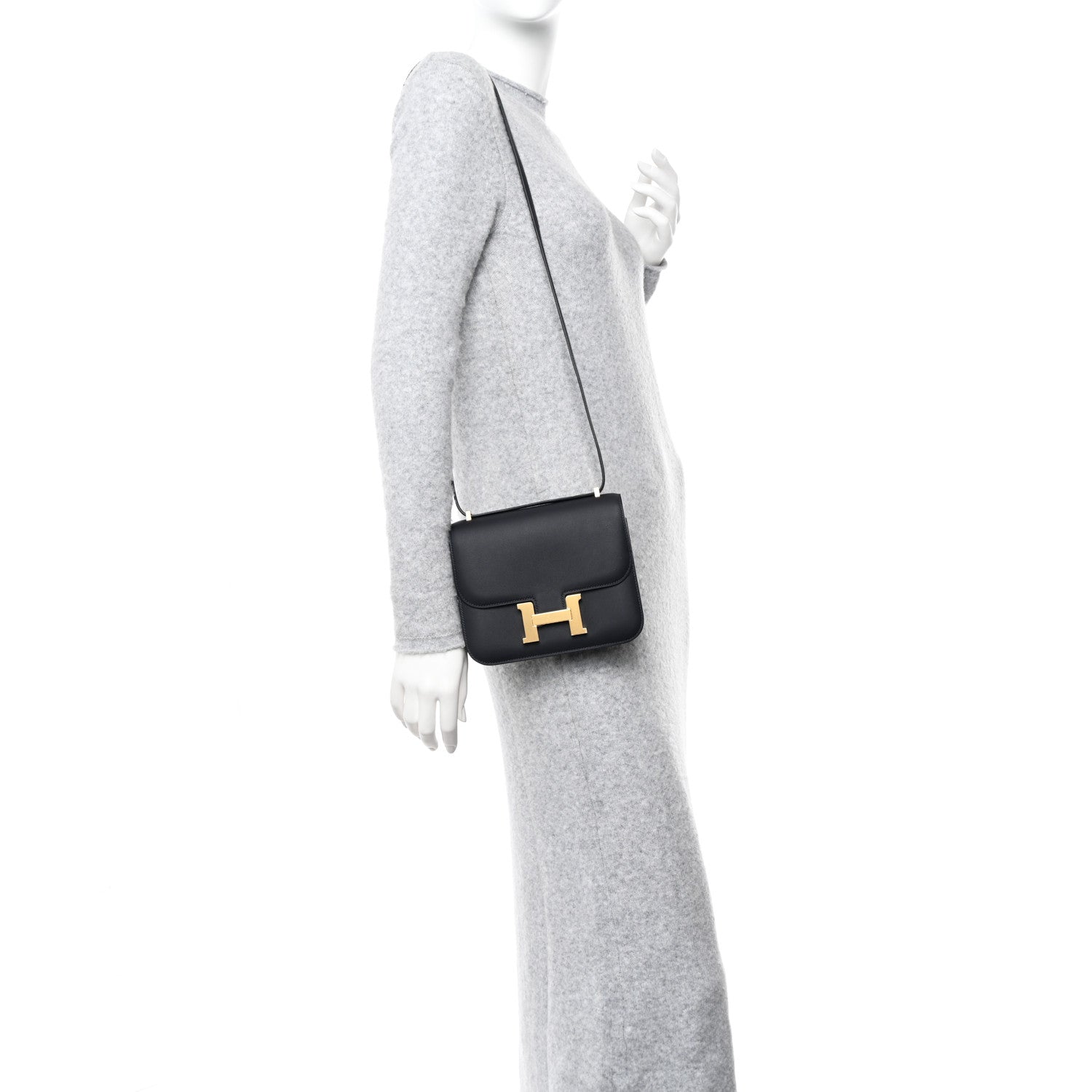 Hermes Swift Constance 18 Bleu Indigo 2 of 12