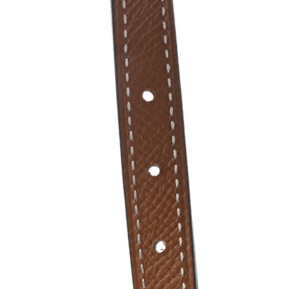 Hermes Swift Epsom 13mm Focus Belt 80 Black Gold 4 of 6
